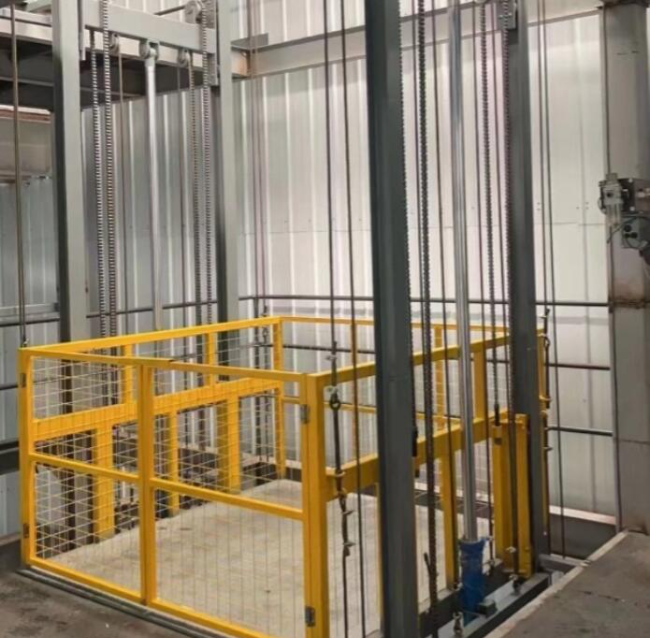 东莞导轨式升降机一般加工周期